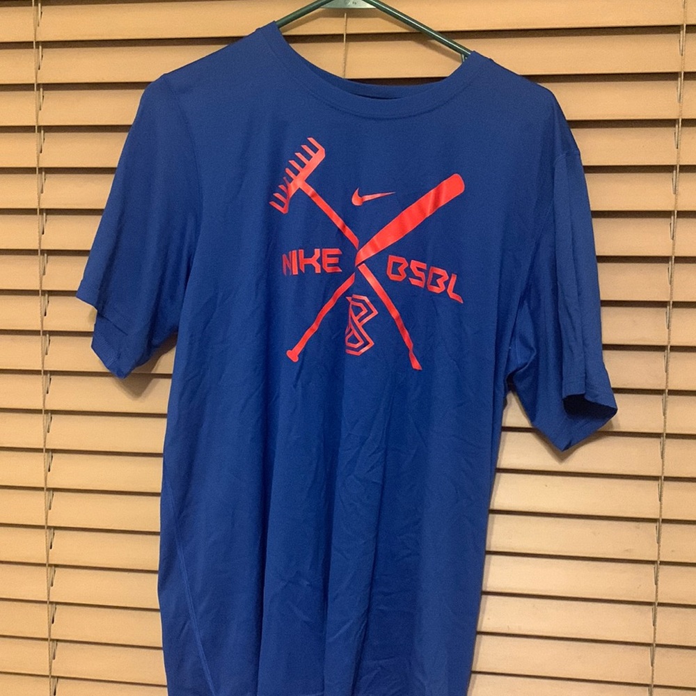 Nike blue shirt (M)